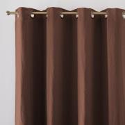 Verduisteringsgordijn in gewassen linnen met oogjes Onega