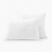 Kussensloop in gewassen linnen, Elina