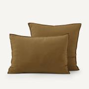 Kussensloop in gewassen linnen, Elina