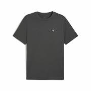 T-shirt met korte mouwen en vierkant geborduurd logo