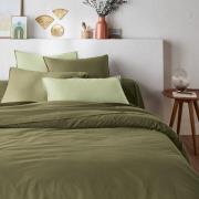 Effen dekbedovertrek in gewassen katoen, Scenario