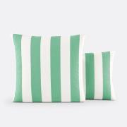 Kussensloop in katoen, Hendaye groen