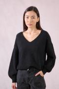 Oversized trui met pailletten