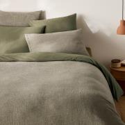 Dubbelzijdig dekbedovertrek in linnen/tetra en katoenThesari
