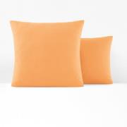 Effen kussensloop in bio katoen Scenario