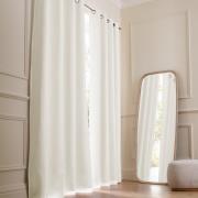 Verduisterend linnen gordijn met oogjes Colin