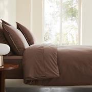 Dekbedovertrek in gewassen perkal katoen, Sabbal