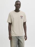 T-shirt bedrukt achteraan