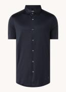 Emporio Armani Slim fit overhemd in lyocellblend