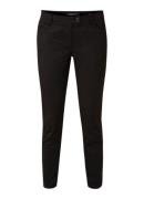 Marc O'Polo Laxa mid waist slim fit pantalon met steekzakken