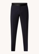 HUGO BOSS H-Genius-Tux-B1 slim fit pantalon van wol met contrast in zi...
