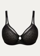 Triumph Signature Sheer minimizer beugel bh van mesh met print