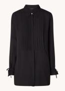 Bruuns Bazaar Camilla longline blouse met plooidetail