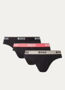 HUGO BOSS Power slip met logoband in 3-pack