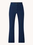 Claudia Sträter High waist flared jeans met donkere wassing