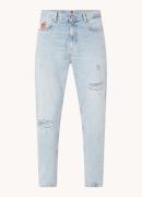 Tommy Hilfiger Isaac tapered jeans met lichte wassing