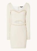 NIKKIE Bixby mini jurk van denim met cut-out detail