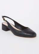 Dune London Casing slingback van leer