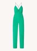 ba&sh Fifia loose fit jumpsuit met rugdecolleté