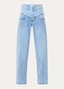 Co'Couture Denim high waist wide leg jeans met lichte wassing
