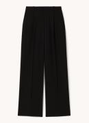 Reiss Eden high waist wide fit pantalon met steekzakken