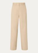 OLAF Utility high waist loose fit pantalon met steekzakken