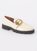 Kurt Geiger Mayfair loafers van leer met gespdetail