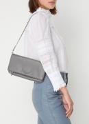 Zadig&Voltaire Rock Grained clutch van leer