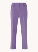 Expresso High waist straight fit pantalon met steekzakken