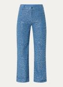 Dante 6 Phoebe high waist straight leg jeans met pailletten