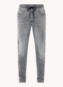 Diesel 2060 D-Strukt slim fit jeans in lyocellblend met trekkoord