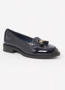 Dune London Grape loafer met lakfinish