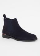 Tommy Hilfiger Chelsea boot van suède