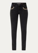 Mos Mosh Naomi Perla high waist skinny jeans met gekleurde wassing