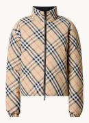 Burberry Reversible puffer jack met donsvulling