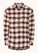 Levi's Jackson regular fit overshirt met ruitdessin en borstzakken