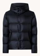 Burberry Leeds puffer jack met afneembare capuchon en ritszakken