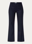 Mos Mosh Rhys Caia mid waist flared pantalon met steekzakken