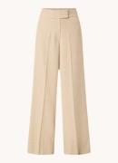 Aaiko Nore high waist wide fit pantalon met persplooi