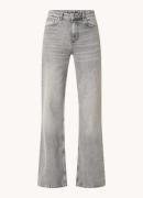 Sisley High waist flared jeans met gekleurde wassing