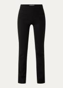 BRAX Malou high waist flared fit pantalon met ritszakken