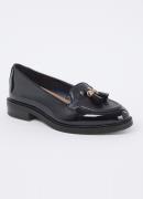 Dune London Grape loafer met lakfinish