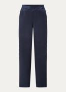 Modström Kindle high waist straight fit pantalon met steekzakken