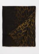 Zadig&Voltaire Judy sjaal van wol met print 200 x 70 cm