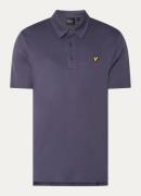 Lyle & Scott Interlock regular fit polo met logoborduring