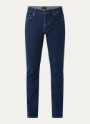 HUGO BOSS Delaware slim fit jeans met donkere wassing