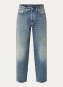 Denham Rag tapered fit jeans met medium wassing