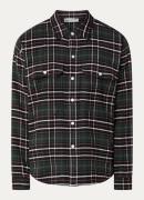 Cole Buxton Regular fit overshirt met ruitprint