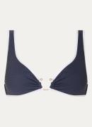 Seafolly Beach Bound bikinitop met uitneembare vulling en structuur