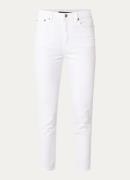 Ralph Lauren Mid waist slim fit cropped jeans met steekzakken